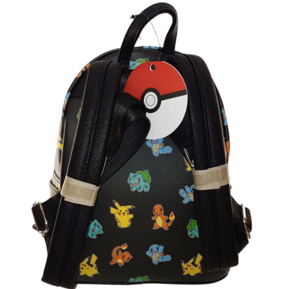 Loungefly Pokemon Multicolor Backpack NEW - Picture 2 of 3